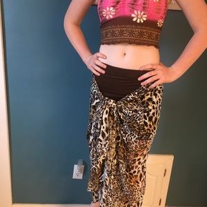 Swimsuit Coverup built in skirt interchangeable